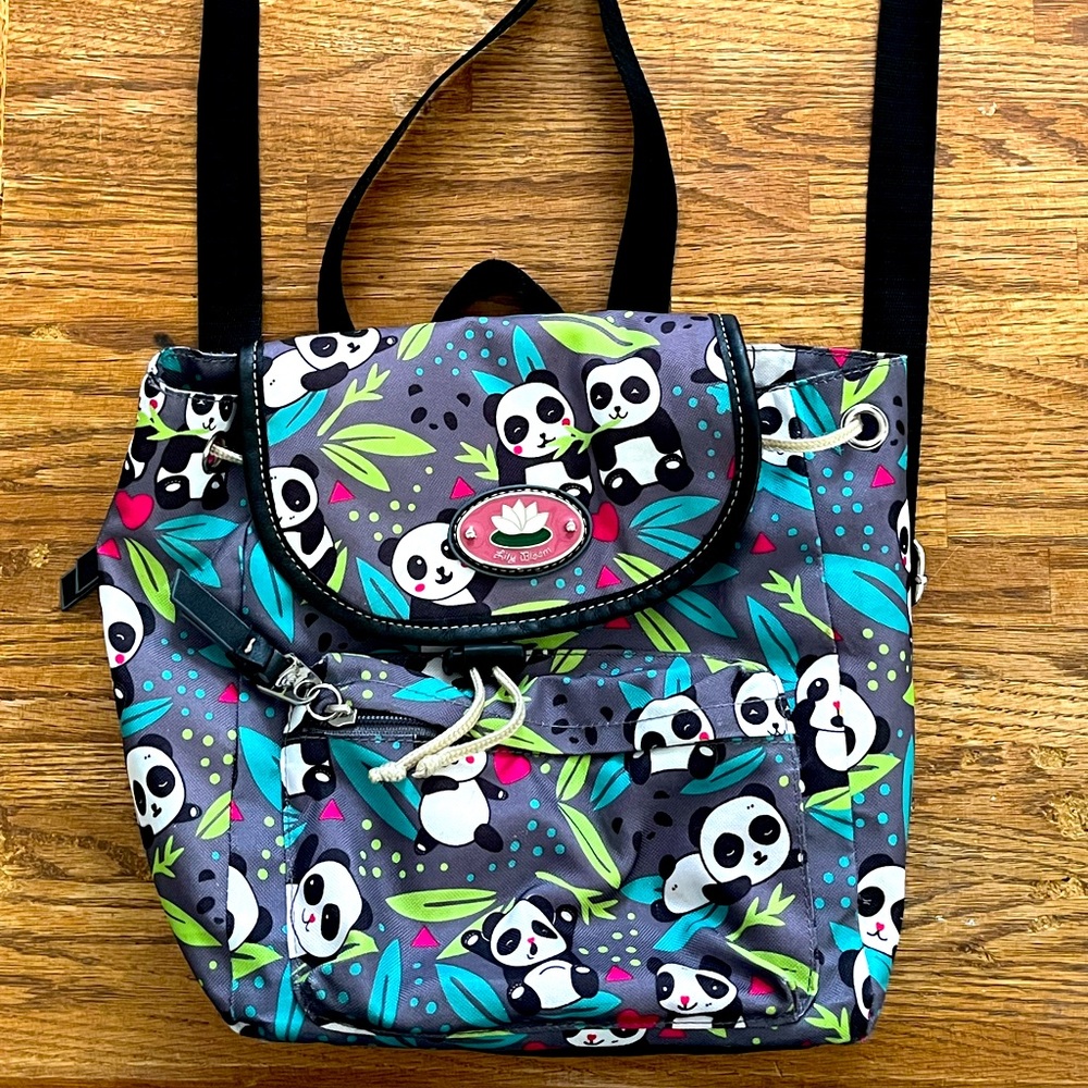 Lily Bloom Panda Backpack